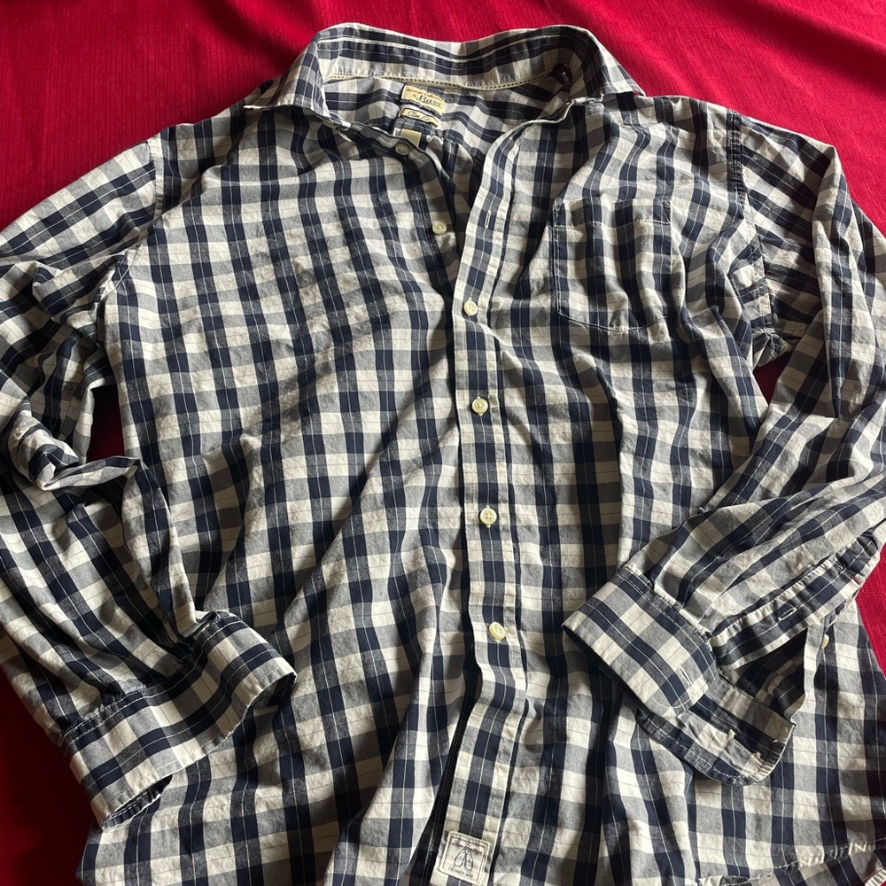Bass Heritage Collection Classic Checkered Men's Slim Fit Shirt